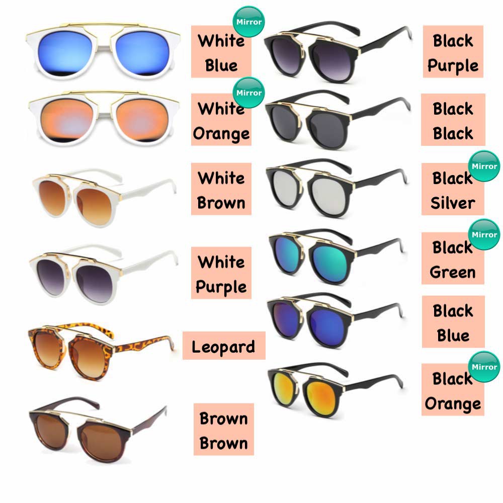 Anti UV Sunglasses - Kacamata Pria &amp; Wanita - SF (Group) FREE Kotak Kacamata