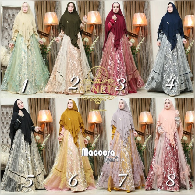 Readyyyy Macoora Syari Original Baenetta