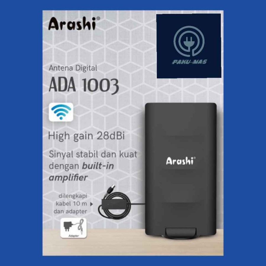 Antena ARASHI (ADA - 1003). Antena digital analog indoor/outdoor