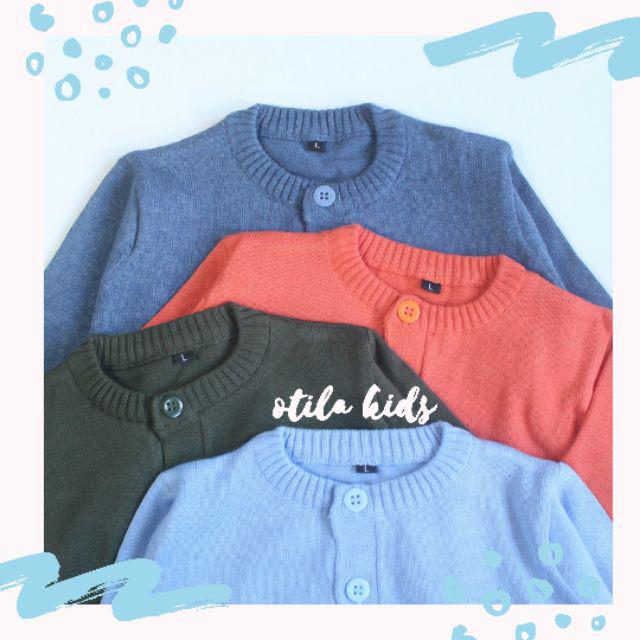 CARDIGAN BAYI 0-4 TAHUN | JAKET BAYI | CARDIGAN BAYI PREMIUM-Blue