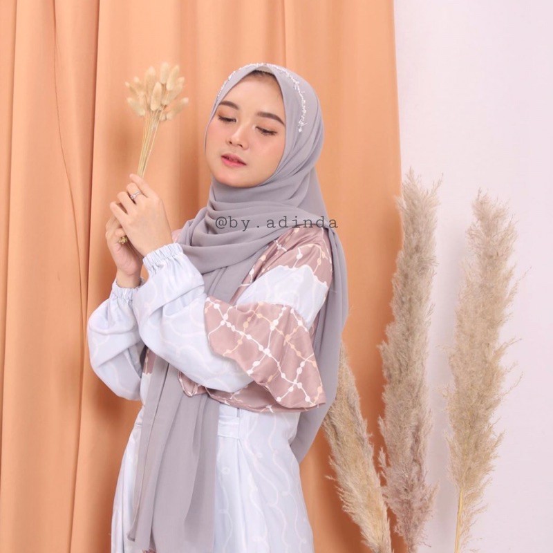 Pashmina HILYA payet permata Pasmina Tali Hijab diamond instant pesta m