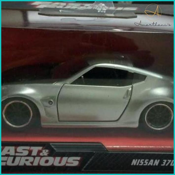 Ac - Jada Toys Jada31852 Nissan 370Z Fast & Furious Silver 1:32 Modellino