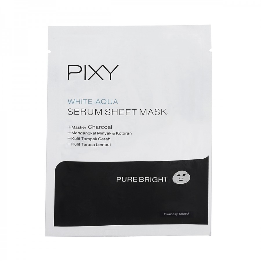 Pixy White-Aqua Serum Sheet Mask Pure Bright