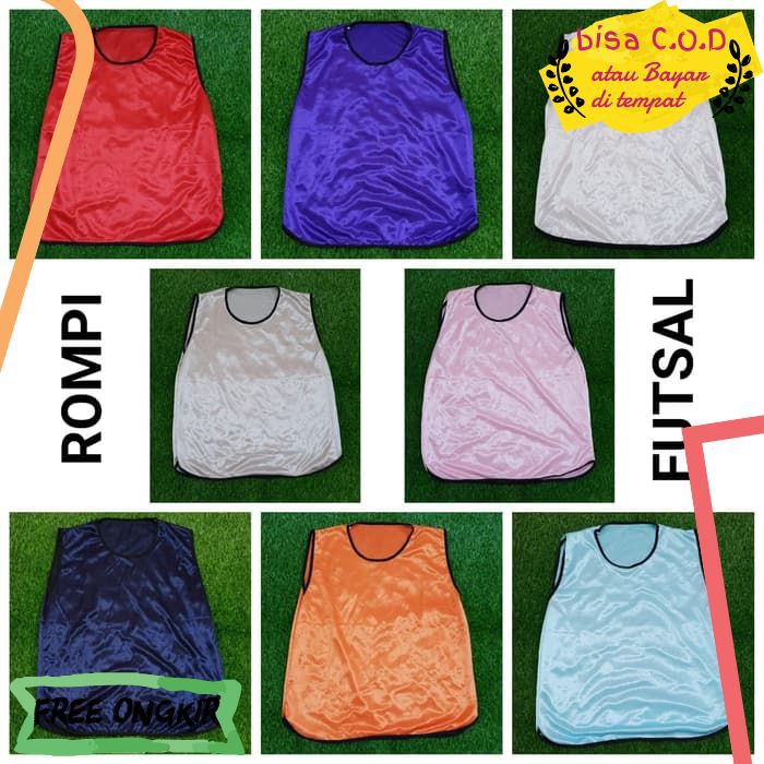 [COD]435 BAJU JERSEY / KOSTUM ROMPI FUTSAL / KAOS SEPAKBOLA POLOS / PAKAIAN OLAHRAGA ORI MURAH