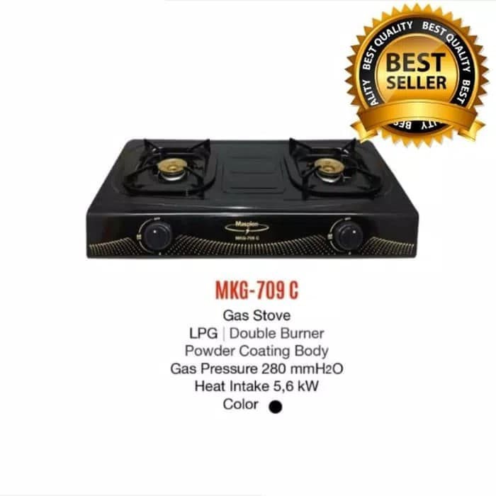 Kompor Gas Maspion 2 Tungku MKG 709C