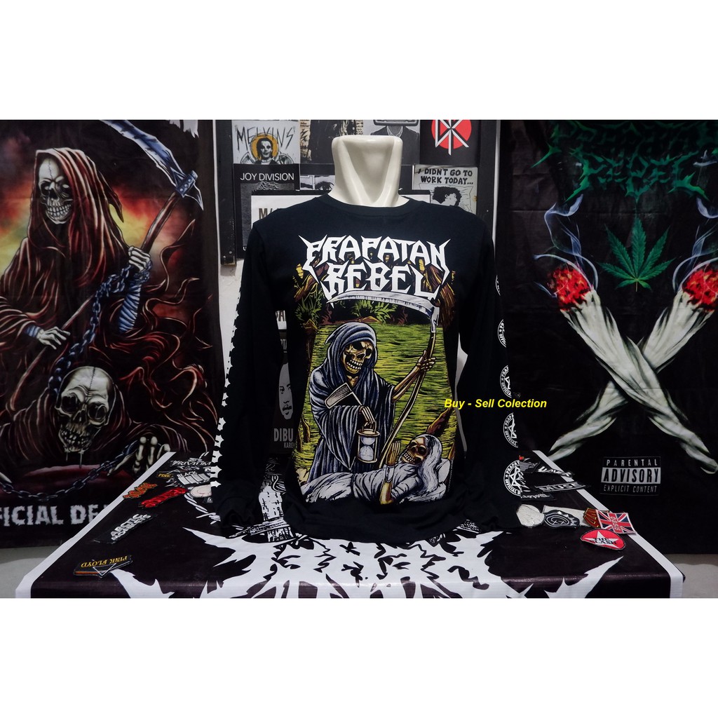 Kaos distro terlaris dan termurah - Barang 100% original brand lokal - Kaos distro prapatan rebel