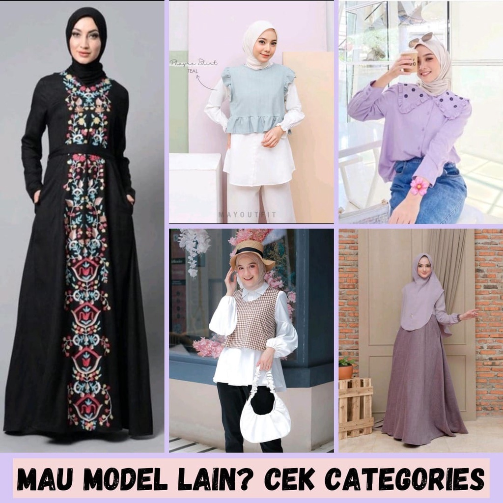 Kemeja Wanita Blouse Atasan Wanita Korea Import Murah Kekinian Lengan Panjang GI 44-7