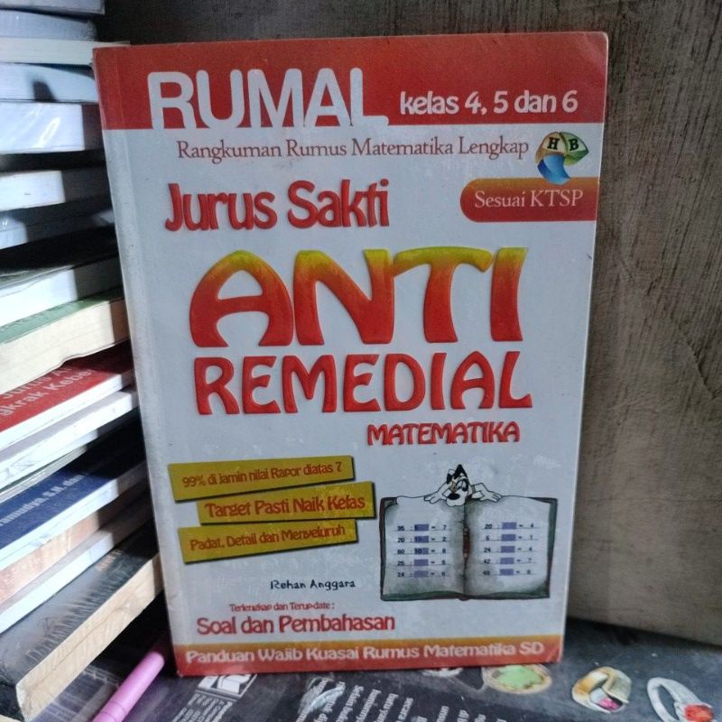 RUMAL rumus matematika lengkap anti remedial matematika kelas 4,5,6