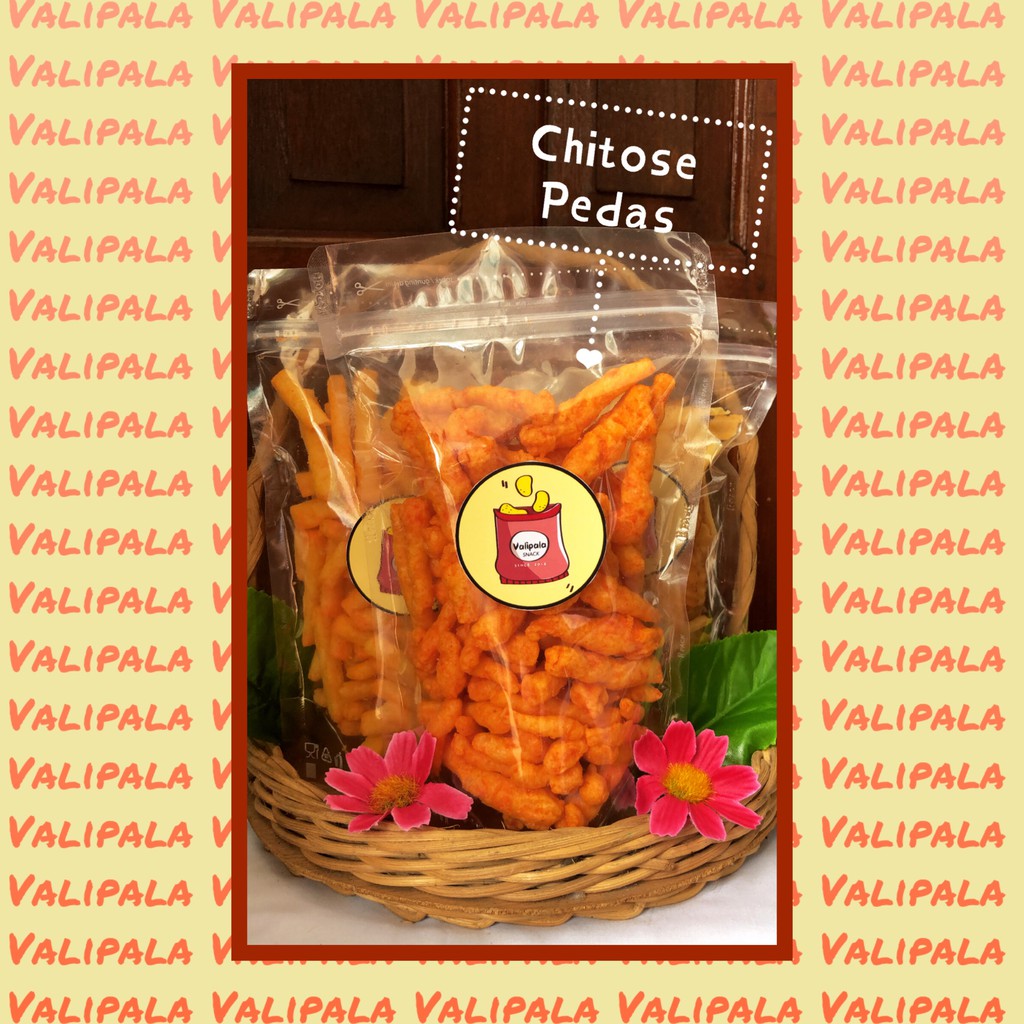 

[VALIPALA SNACK] Chitose Pedas Cemilan Jadul 100gram