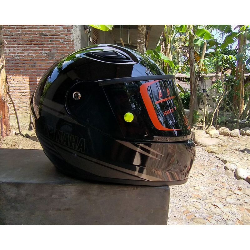 Flat Visor nhk rx9 + rachet PNP YAMAHA VIXION iridium blue gold silver drak smoke PNP Helm Yamaha vixion new