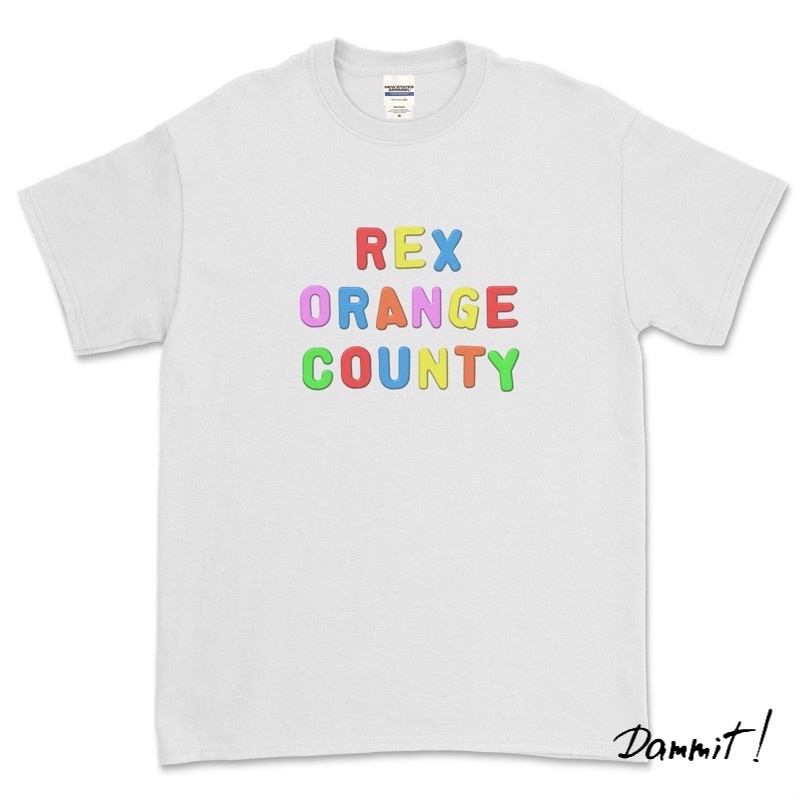 REX ORANGE COUNTY - FONT T-SHIRT