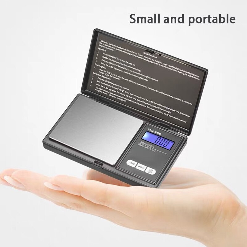 Timbangan Emas Digital Taffware Digipounds VSW0083 500gr / 200gr / 100gr Min 0.01gr Pocket Scale