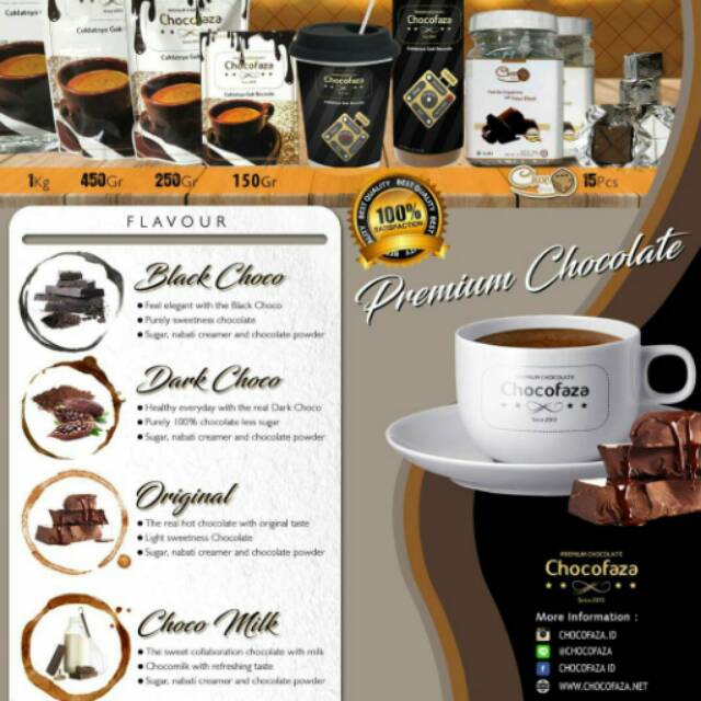 

Chocofaza mix varian 750 gram (khusus Reseller)