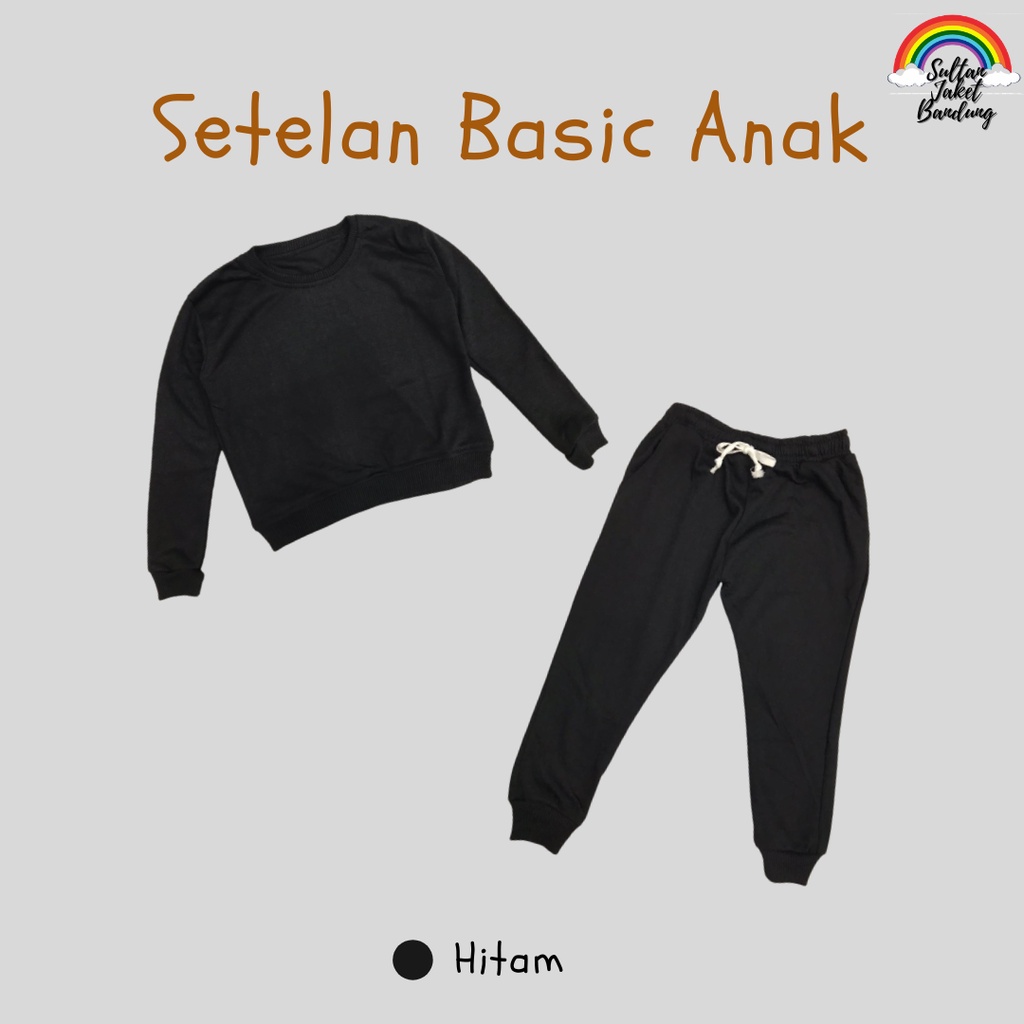 SQUID GAME SETELAN JAKET &amp; CELANA TERMURAH HITAM II JAKET KOREA II JAKET OLAHRAGA II SETELAN ANAK