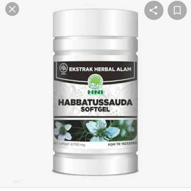 Minyak Habbatussauda Softgel