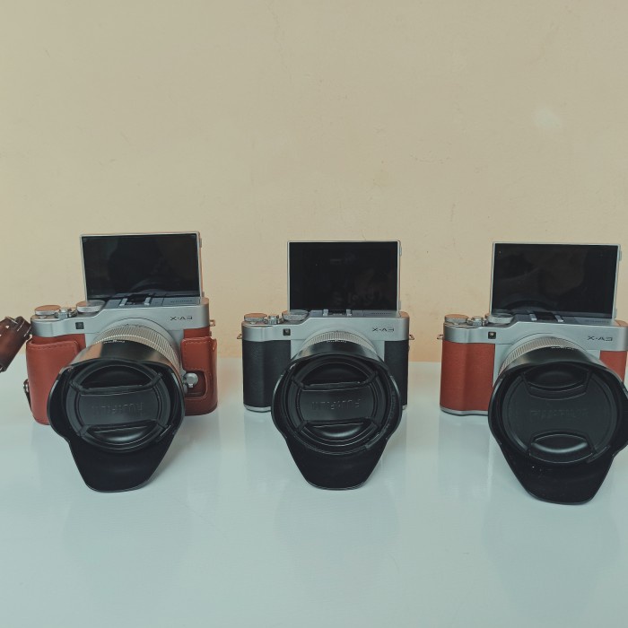 Jual Kamera Mirrorless Fujifilm XA3 Fullsett Shopee Indonesia