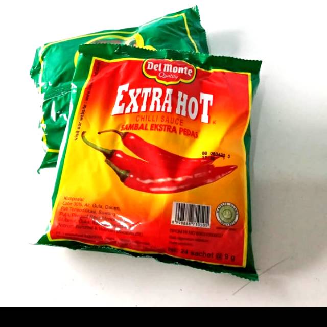 

Saus Sambal Sachet Extrahot (24 pcs)