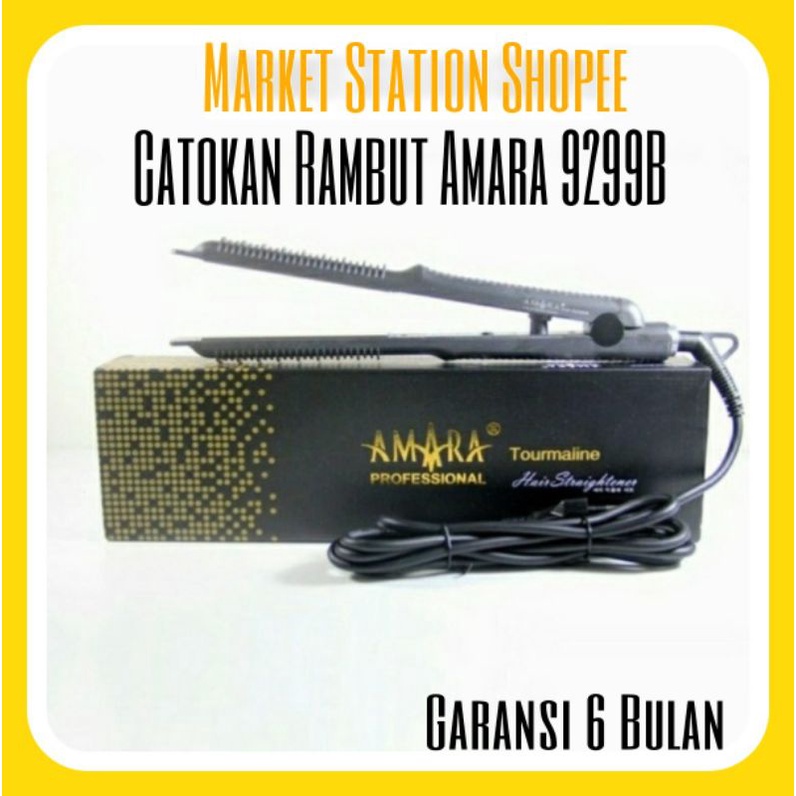 Catokan Catok Rambut AMARA 2 in 1 Tipe 9299B 100% Original Alat Keriting Rambut