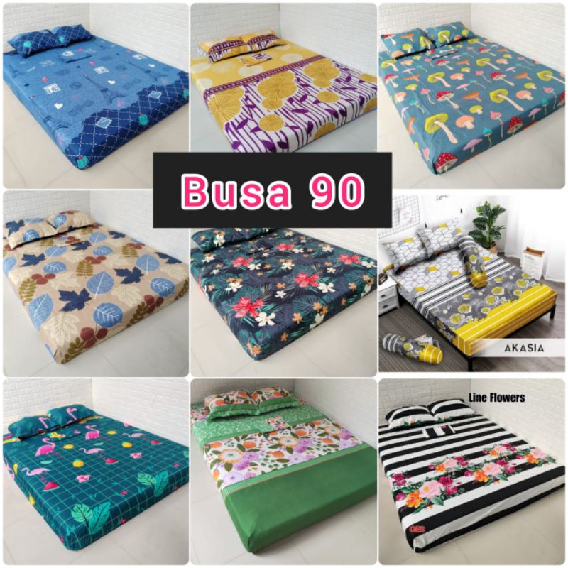 SPREI RESLETING/SARUNG BUSA/UKURAN 90x200x20 BANYAK MOTIF