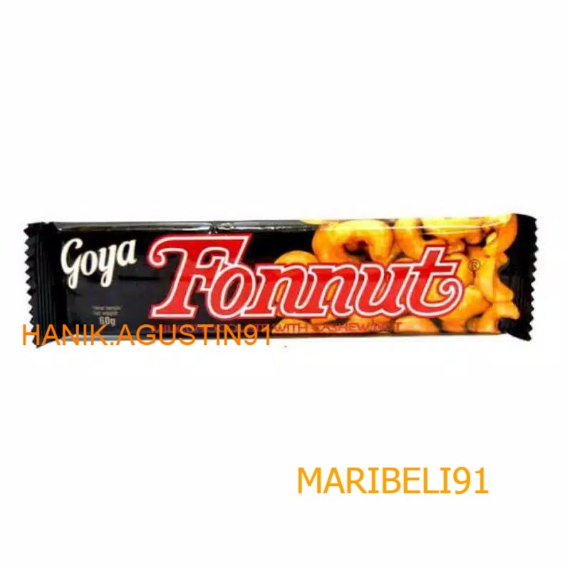 

Coklat Fonnut / Goya Fonnut Cokelat Compound - Netto 60 gr maribeli91