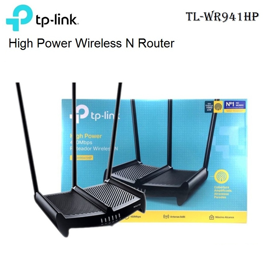 TP-Link High Power Wireless N Router Wifi TL-WR941HP