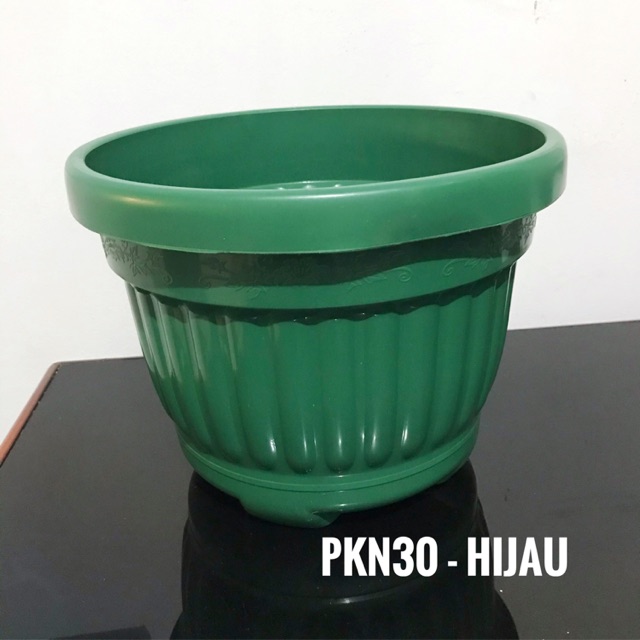 Pot Kembang | Pot Tanaman | Pot Plastik | Pot Besar | PKN30 Hijau