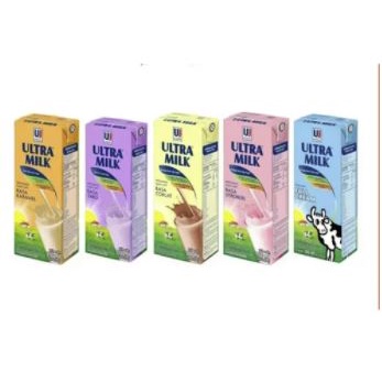 

Susu Ultra Milk 200ml Coklat Strawberry Full Cream ( Per 5 Pcs )