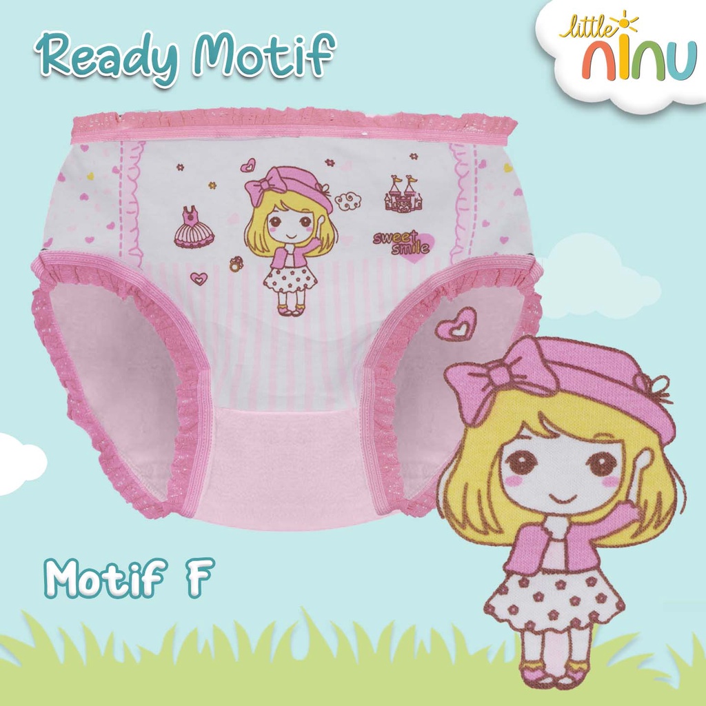 LITTLE NINU CD Celana Dalam Anak Segitiga Karakter 0005