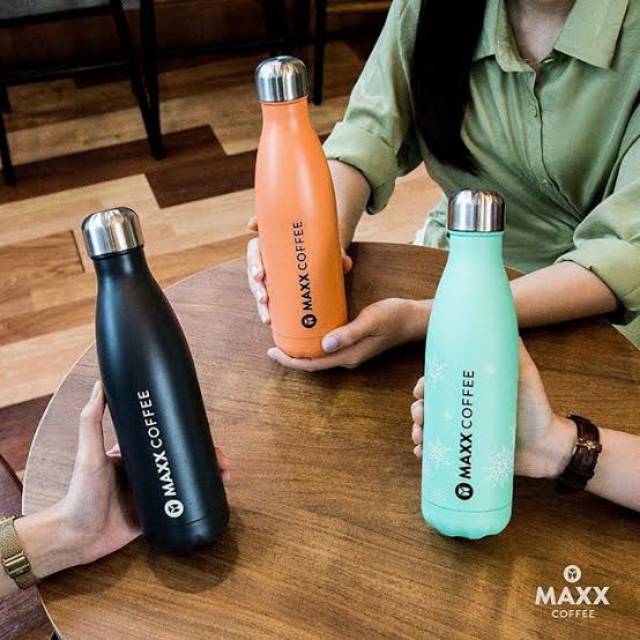 Tumbler Maxx Coffee original panas dan dingin