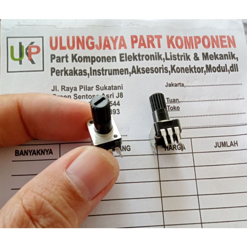 potensio variabel resistor RV09 100K 100kilo