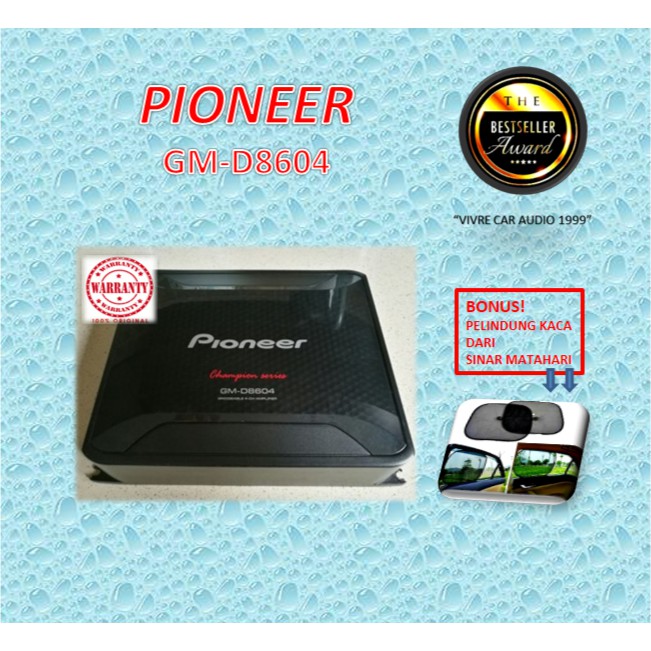 Kuy Beli  POWER PIONEER GM-D8604 AMPLIFIER PIONEER 4CHANNEL GH01