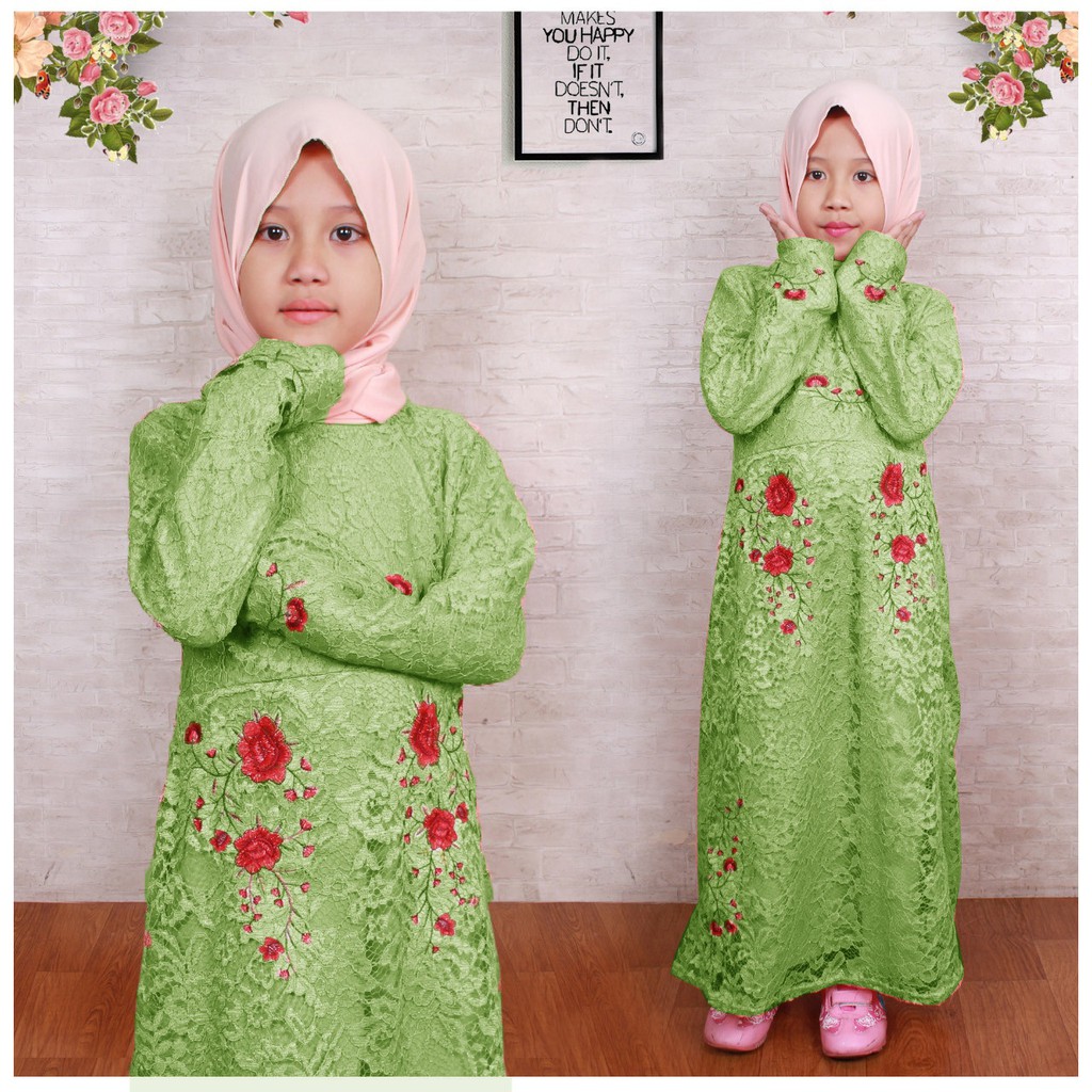 HOPYLOVY SALE - GAMIS ANAK BRUKAT NAOMI KIDS