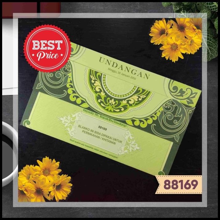 Blangko Undangan Erba 88169 Isi 100 Gratis Plastik