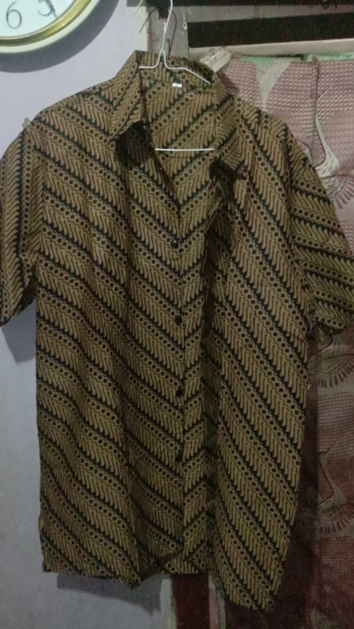 Big Sale Kemeja Batik Pria Lengan Pendek Baju Batik Pria M L Xl Xxl Jumbo Batik Kantor Modern Murah