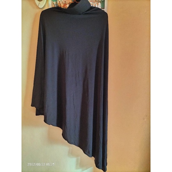 hijab bergo jumbo HITAM