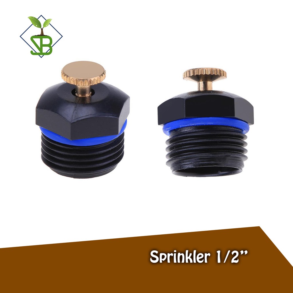 Adjustable Sprinkler Taman 1/2 inchi / sprayer air untuk benih/taman / sprinkle taman