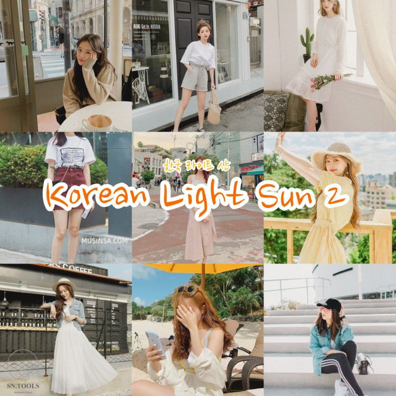 KOREAN LIGHT SUN 2 PRESET PREMIUM (IOS dan Android)