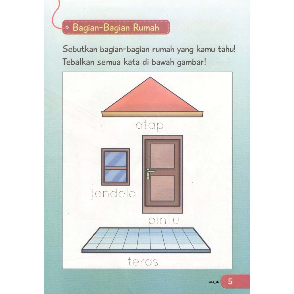 Kegiatan Anak Tk Tema Lingkungan Rumah - Guru Paud