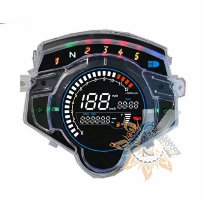 Speedometer Digital Model UMA Racing for NJMX / Jupiter MX New 135