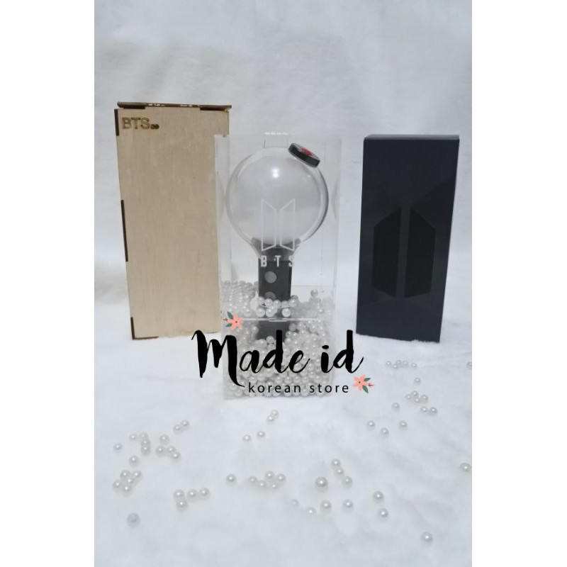 [BACA DISKRIPSI] BTS - Lightstick Acrylic Box / Tempat lightstick / Lightstick Case / Lightstick Box