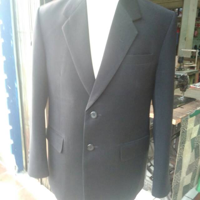 JAS PRIA JAS KANTOR JAS NIKAH HITAM BLACK JET