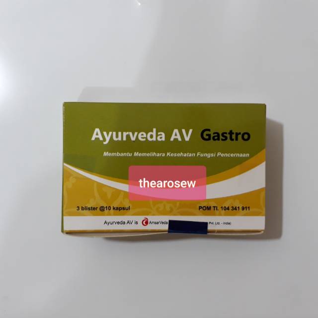 Ayurveda AV Gastro untuk Kesehatan Pencernaan