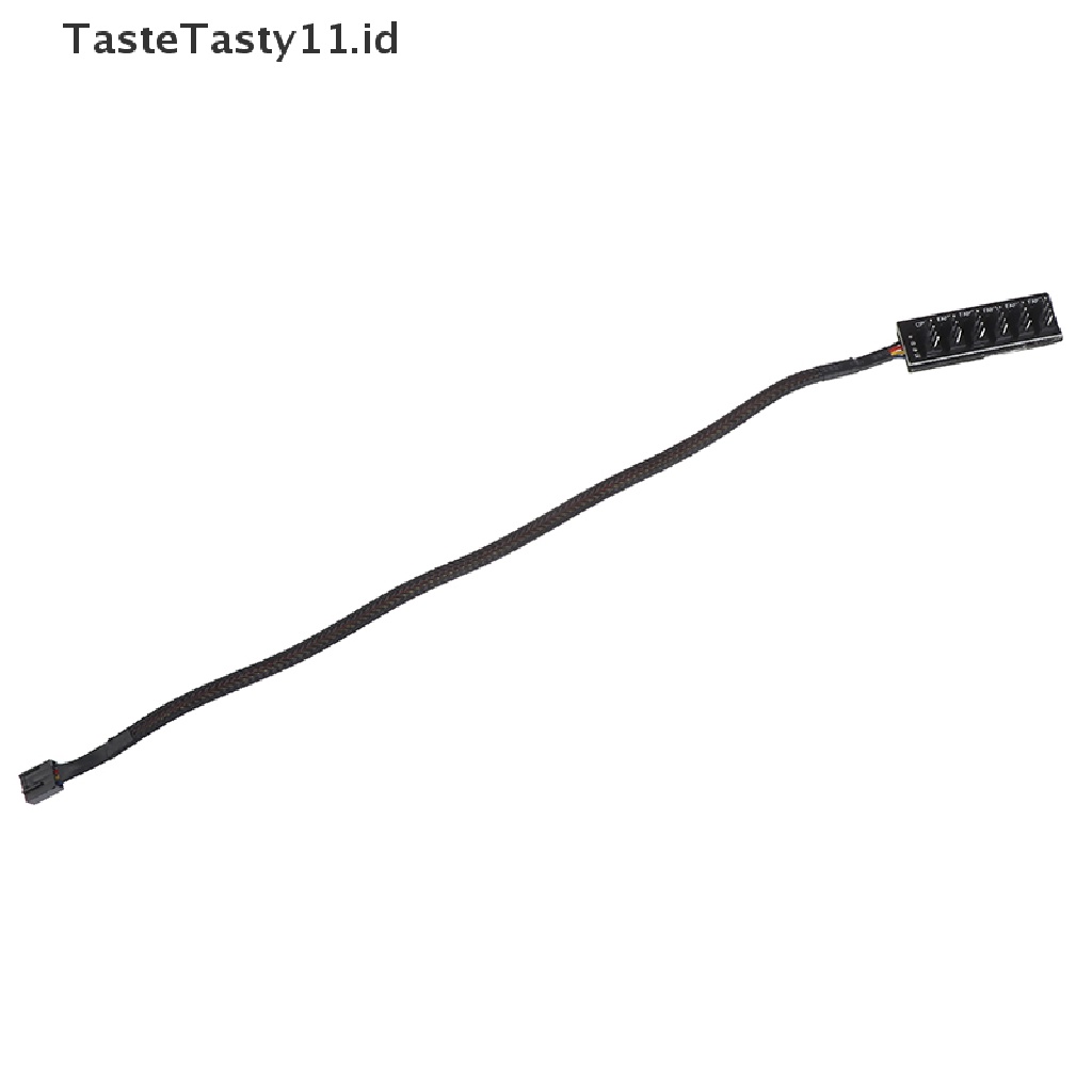 【TasteTasty】 1 to 5 4-pins TX4 PWM CPU Cooler Case Cooling Fan Power Cable Hub Splitter .