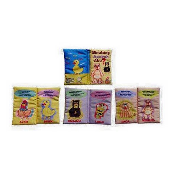 Promo Diskon Besar  Buku Bantal / Buku Kain Binatang Apakah Aku?