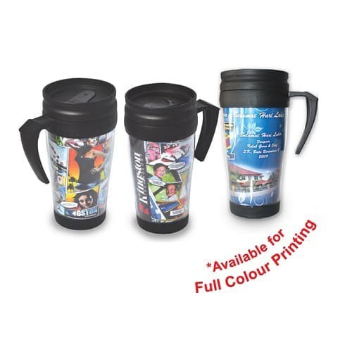 430ml tumbler dengan gagang gelas promosi CUSTOM + FREE DUS 1369