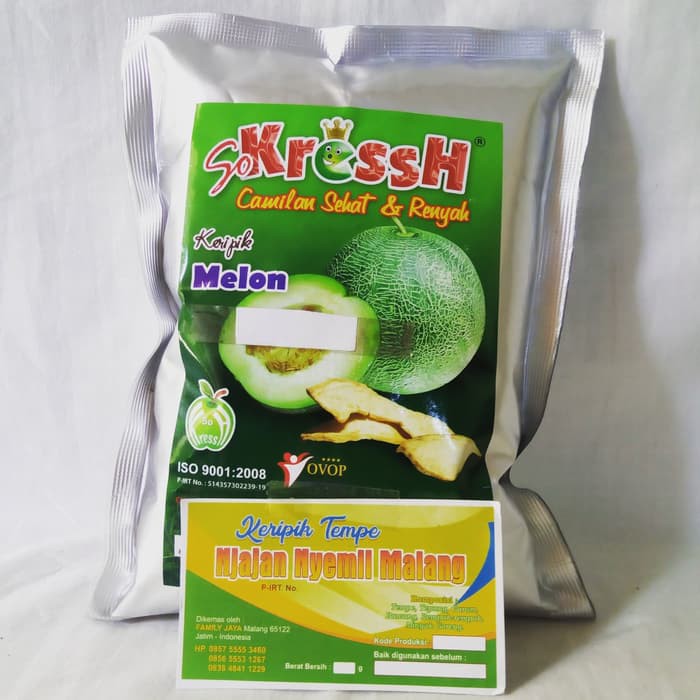 

Keripik buah So Kressh Melon