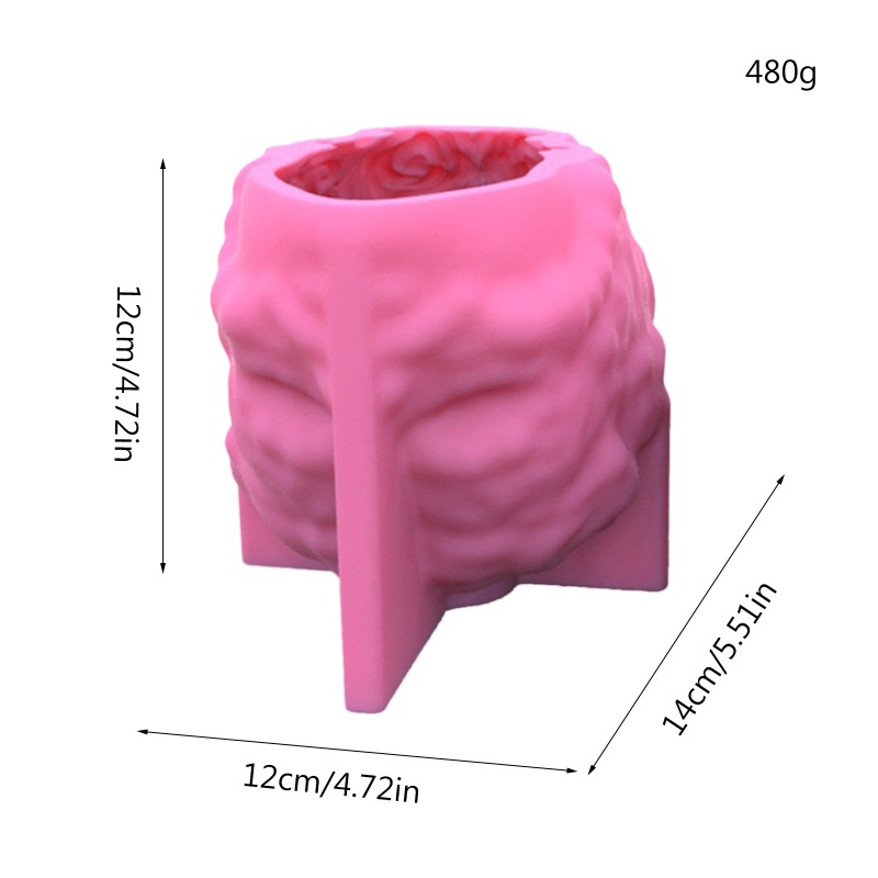 Siy Cetakan Resin Bentuk Potret Wanita 3D Bahan Silikon Untuk Membuat Sabunhadiah Valentine