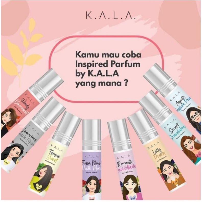 Paket Reseller Parfum Kala 6ml kala parfum 12 pics