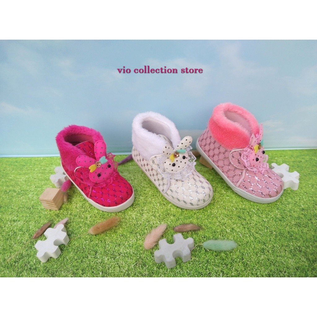 PROMO - SEPATU BALITA - SEPATU BABY - SEPATU ANAK PEREMPUAN - SEPATU BOOT - SEPATU BOOTS - C66