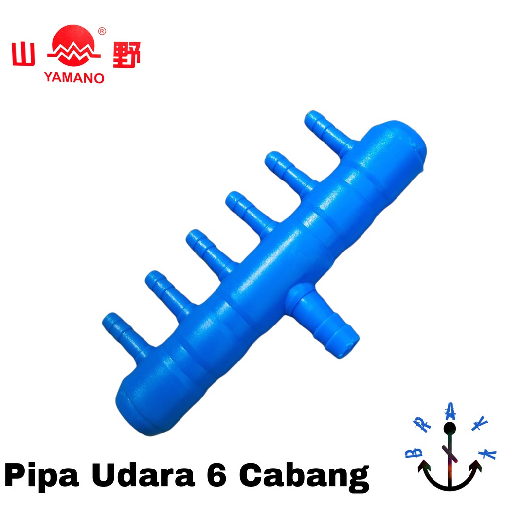 Pipa Pembagi Cabang Aerator 6 Lubang